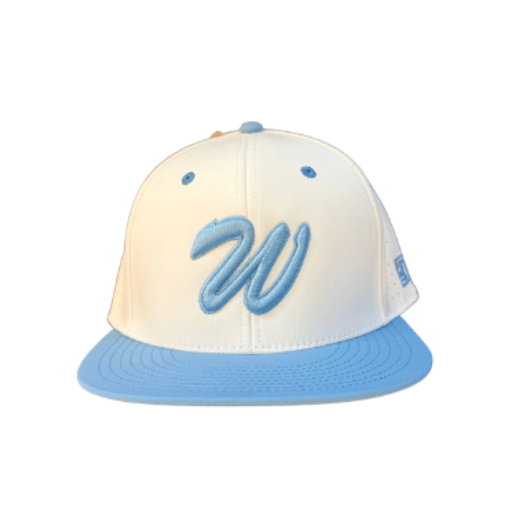 The Game White and Carolina Blue Hat (Youth/Adult)