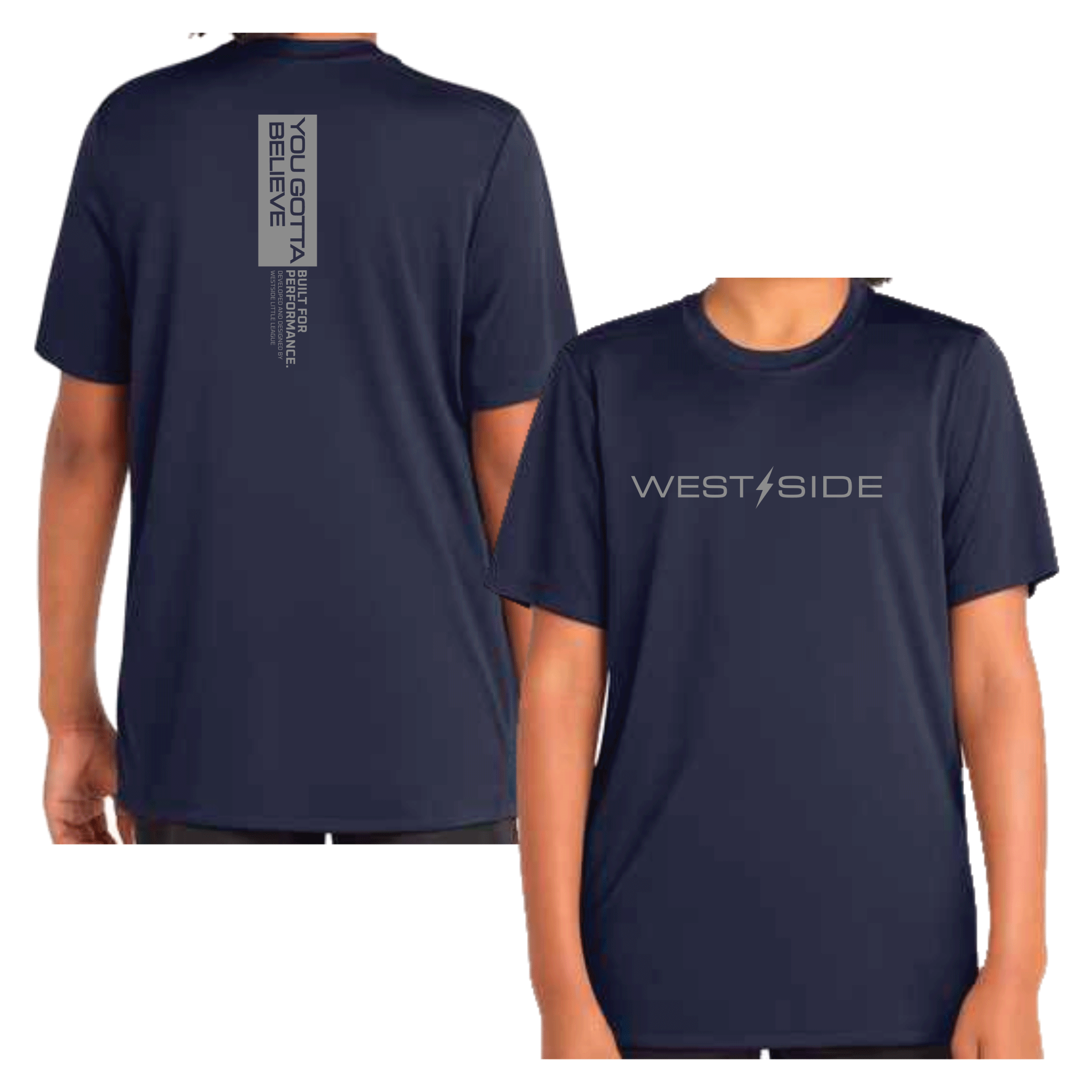 Built For Performance Dri-Fit Short Sleeve Shirt (Youth/Adult)