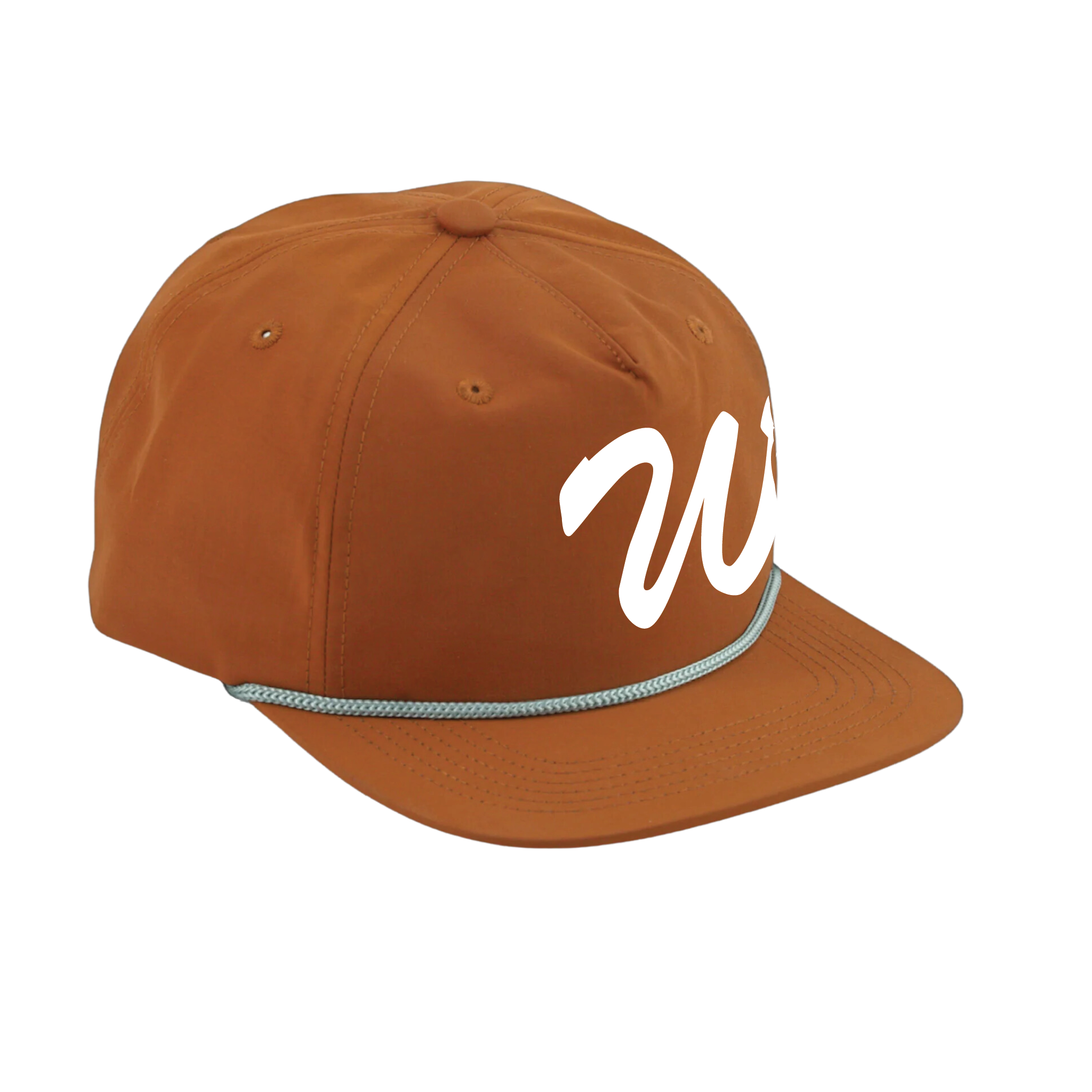 Rust/Silver Rope Hat