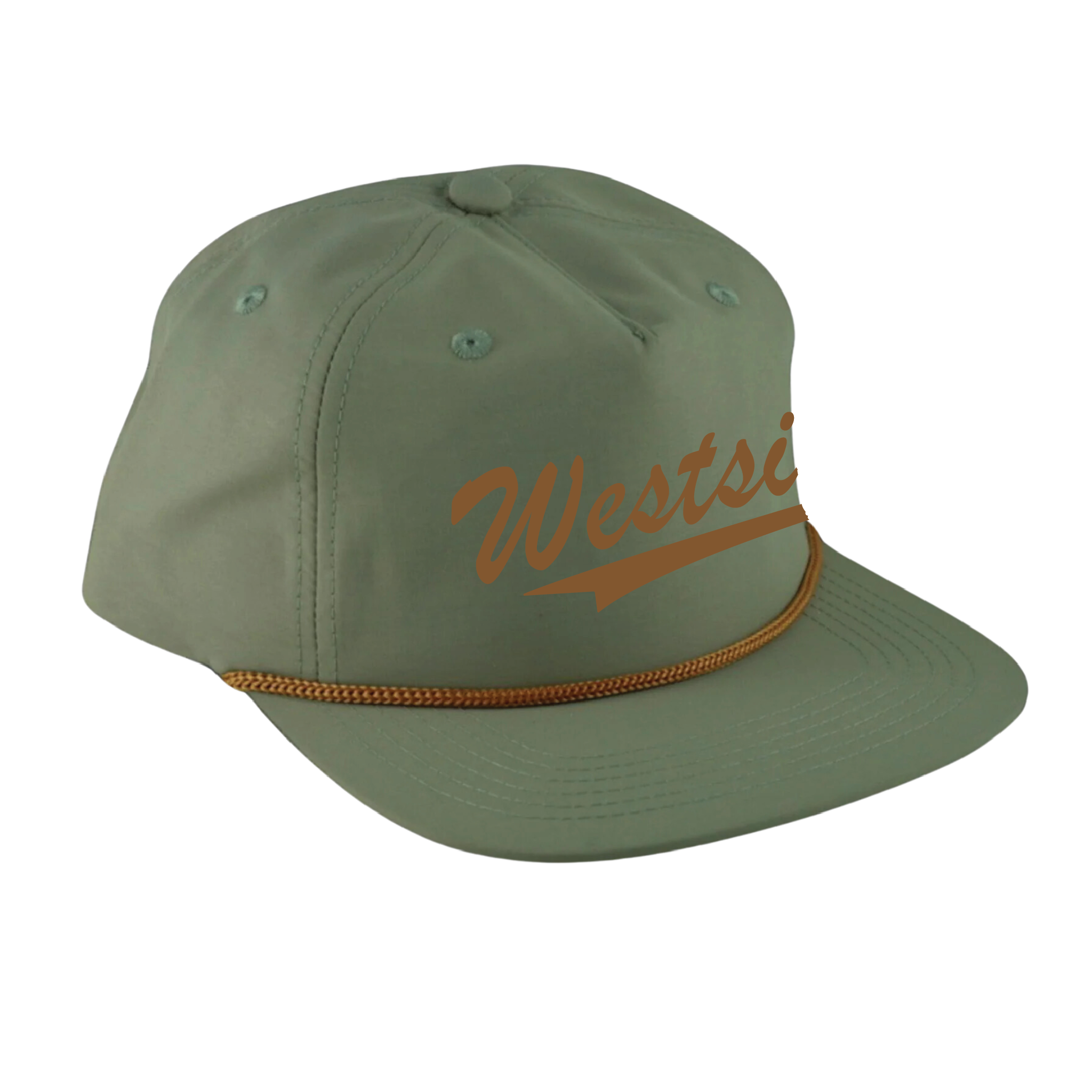 Smoke Green/Copper Rope Hat