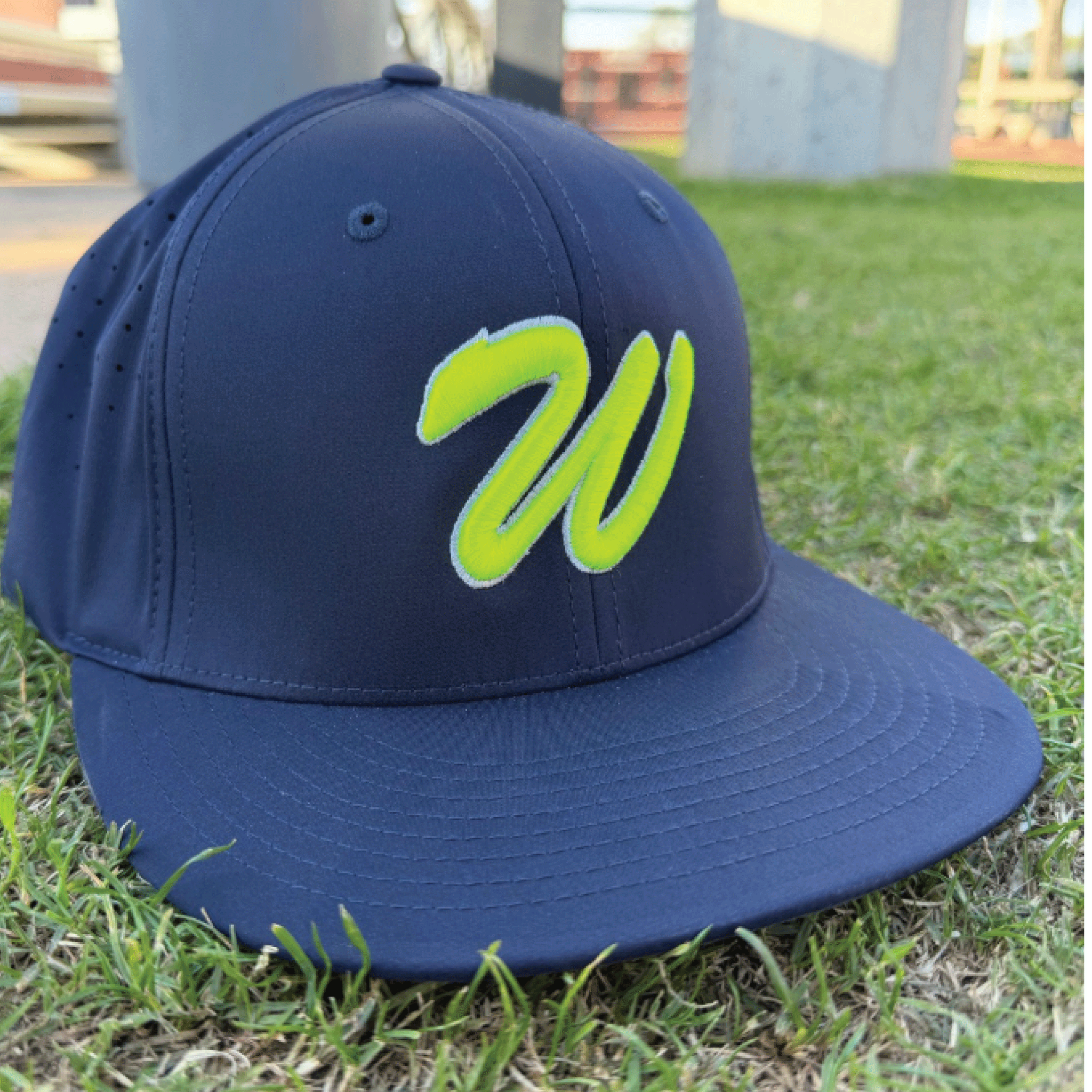 Richardson PTS20 Navy w/ Neon Yellow Hat (Youth/Adult)